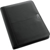 A4 Bonded leather folder in black