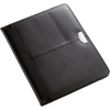 A4 Bonded leather folder in black
