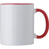 Ceramic mug (300ml) in Red