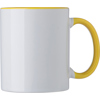 Ceramic mug (300ml) in Yellow