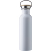 Stainless steel single walled drinking bottle (700ml) in White