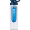 Tritan water bottle with fruit infuser (700 ml) in Blue