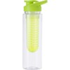 Tritan water bottle with fruit infuser (700 ml) in Lime
