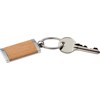 Metal and wooden key holder in Brown