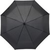 Foldable Pongee umbrella in Black