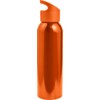 Aluminium water bottle (650ml) in Orange