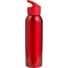 Aluminium water bottle (650ml) in Red