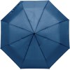 Foldable Pongee umbrella in Blue