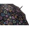Colour changing automatic umbrella in Black