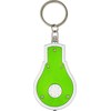 Bulb-shaped key holder in Lime