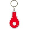 Bulb-shaped key holder in Red