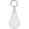 Bulb-shaped key holder in White