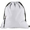 Drawstring backpack in White