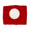 Cotton sweat band in red