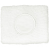 Cotton sweat band in white