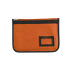 Zipped document case in orange