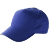 Cap with sandwich peak in cobalt-blue