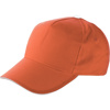 Cap with sandwich peak in orange