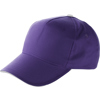 Cap with sandwich peak in Purple