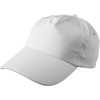Cotton twill cap in White