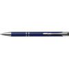 Recycled aluminium ballpen in Cobalt Blue