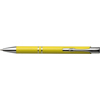 Recycled aluminium ballpen in Yellow