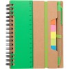 Recycled notebook in Light Green