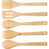 Bamboo spatulas in Brown