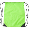 rPET drawstring backpack in Lime