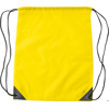 rPET drawstring backpack in Yellow