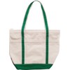Cotton shopping bag in Green