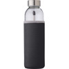 Glass bottle with sleeve (500ml)  in Black