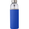 Glass bottle with sleeve (500ml)  in Cobalt Blue