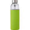 Glass bottle with sleeve (500ml)  in Lime