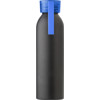Aluminium single walled bottle (650ml) in Light Blue