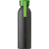 Aluminium single walled bottle (650ml) in Lime