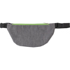 Polyester (300D) waist bag in Lime