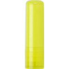 Lip balm stick in yellow