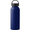 Recycled aluminium single walled bottle (500ml) in Blue
