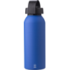 Recycled aluminium single walled bottle (500ml) in Cobalt Blue