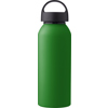 Recycled aluminium single walled bottle (500ml) in Light Green