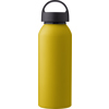 Recycled aluminium single walled bottle (500ml) in Yellow