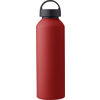 Recycled aluminium single walled bottle (800ml) in Red