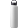 Recycled aluminium single walled bottle (800ml) in White