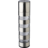 Stainless steel spice grinder in Silver