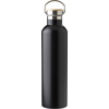 Stainless steel double walled bottle (1L) in Black