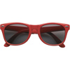 Classic fashion sunglasses in red