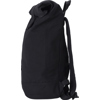 Roll-top backpack in Black