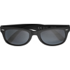 Recycled plastic sunglasses in Black