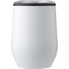 The Tresco - Stainless steel double wall mug (300ml) in White